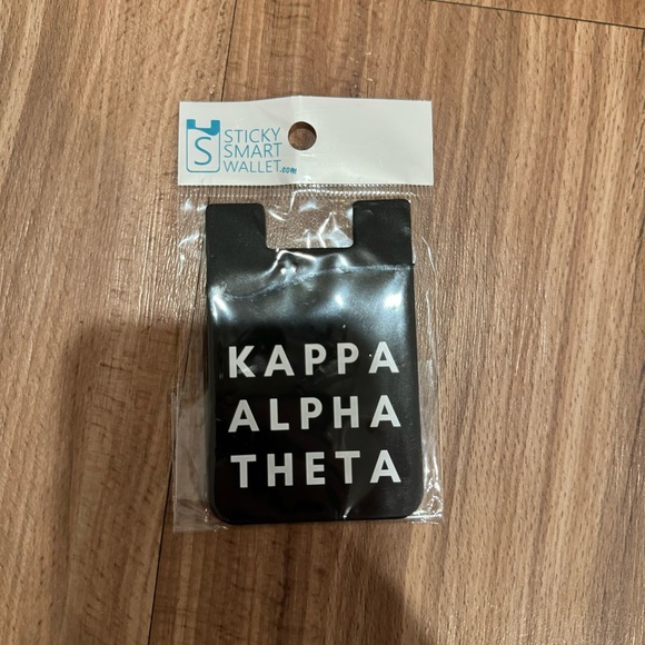 smart sticky wallet Accessories - kappa alpha theta sticky wallet